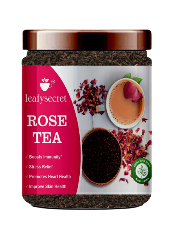 Rose Tea - Made with Real Herbs Chai/Tea for Immunity & Skin Glow