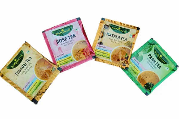 Authentic Café Flavors Tea/Chai Kit - Pack of 60Sachets