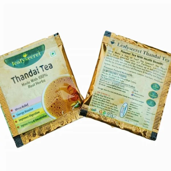 Authentic Indian Thandai Tea - Pack of 30Cup's Sachets